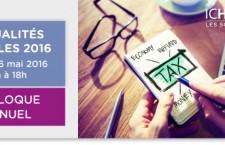 Colloque annuel de fiscalité d’ICHEC-ESSF 2016